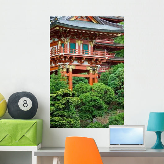 Japanese Tea Garden Wall Decal