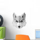 Abstract Grey Wolf Wall Decal