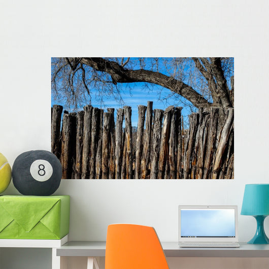 Nature Tree Branch Fence Wall Decal