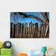 Nature Tree Branch Fence Wall Decal
