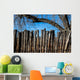 Nature Tree Branch Fence Wall Decal