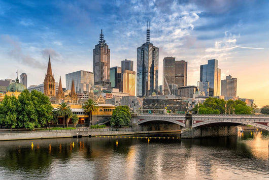 Melbourne's Central Business District Wall Decal