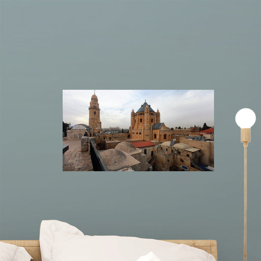 Panorama Mount Zion and Wall Decal