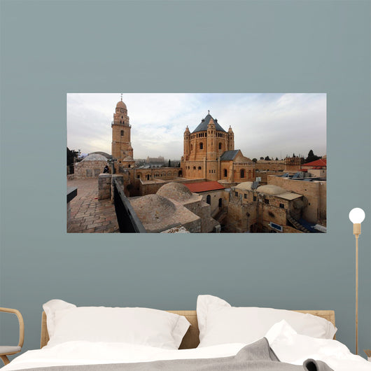Panorama Mount Zion and Wall Decal