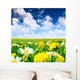 Meadow with flowers Wall Mural