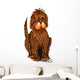 Sketchy cute dog  Wall Decal