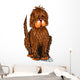 Sketchy cute dog  Wall Decal