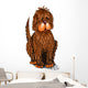 Sketchy cute dog  Wall Decal