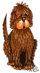 Sketchy cute dog  Wall Decal