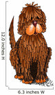 Sketchy cute dog  Wall Decal