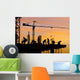 Construction Site Wall Mural