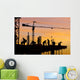 Construction Site Wall Mural