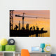 Construction Site Wall Mural