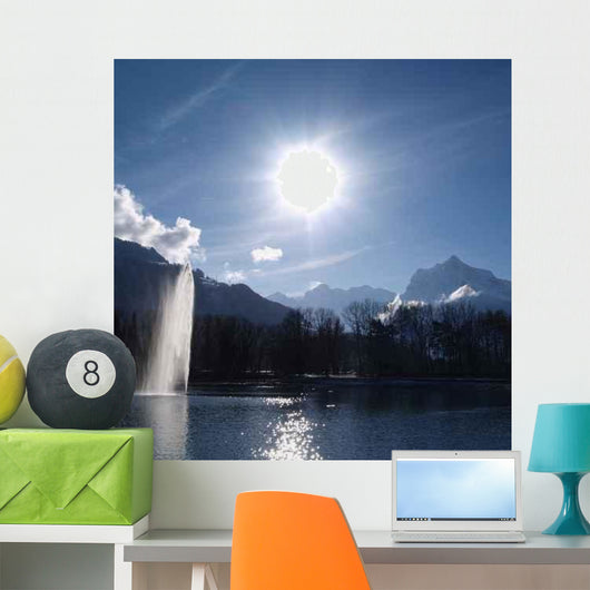 Walensee Radiating Sun Wall Decal
