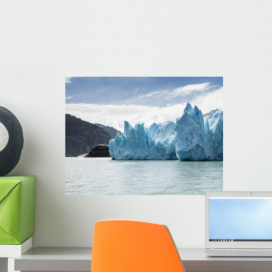 Grey Glacier and Grey Wall Decal