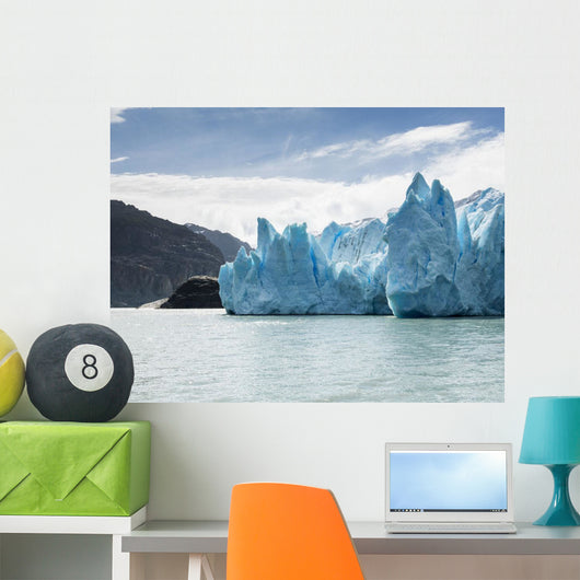 Grey Glacier and Grey Wall Decal