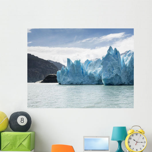 Grey Glacier and Grey Wall Decal