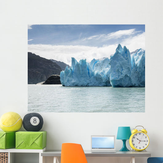 Grey Glacier and Grey Wall Decal