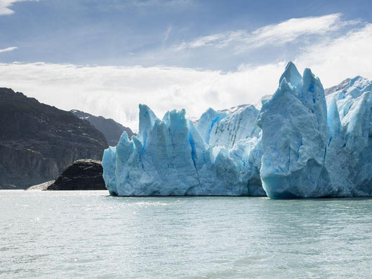 Grey Glacier and Grey Wall Decal