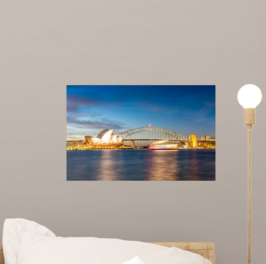 Beautiful Sydney Skyline Wall Mural