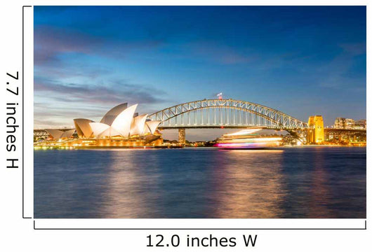 Beautiful Sydney Skyline Wall Mural