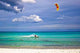 Kitesurfer and White Sandy Wall Decal
