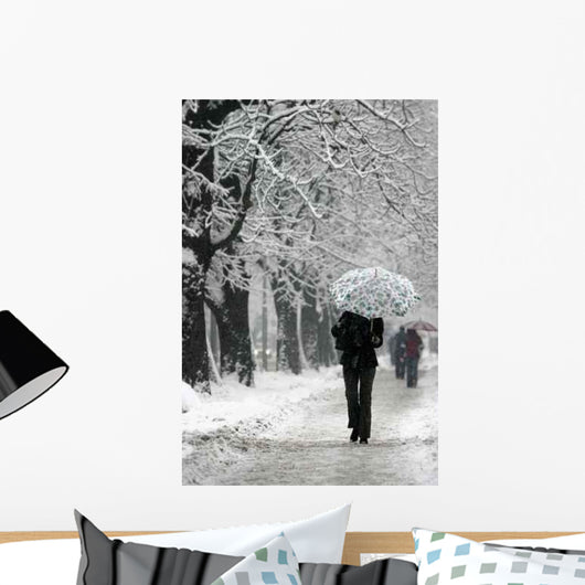 Snow New 3 Wall Decal Design 2