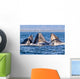 Humpback Whale Pod Wall Decal