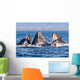 Humpback Whale Pod Wall Decal