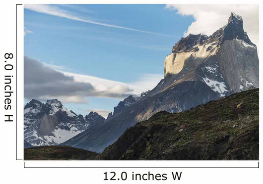 Rugged Mountains Torres Del Wall Decal