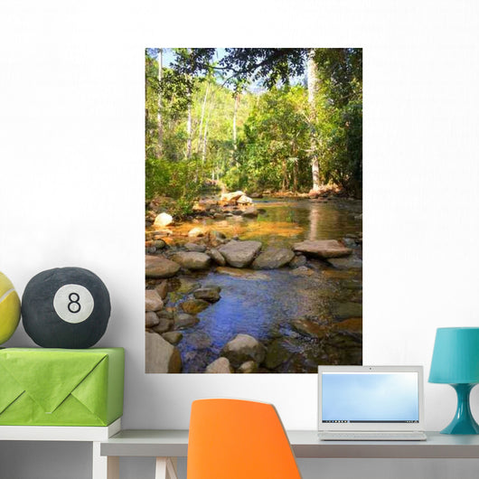 Cuban Rural Landscape Wall Decal