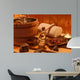 Wellness und Spa in der Sauna Wall Mural