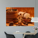Wellness und Spa in der Sauna Wall Mural