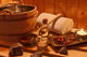 Wellness und Spa in der Sauna Wall Mural