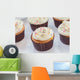 Close up of vanilla cupcake Wall Mural