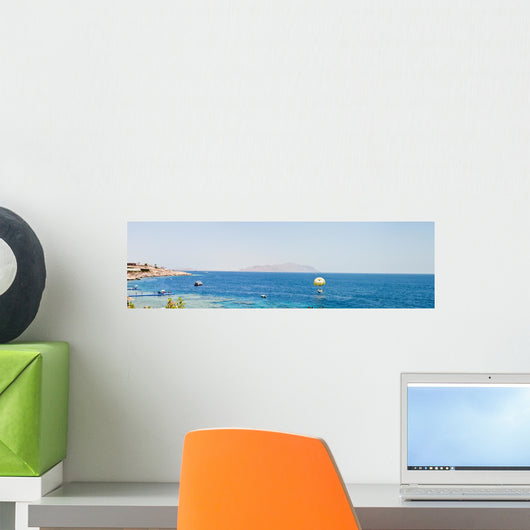 Resort Red Sea Wall Decal Design 1