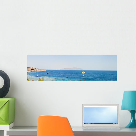 Resort Red Sea Wall Decal Design 1