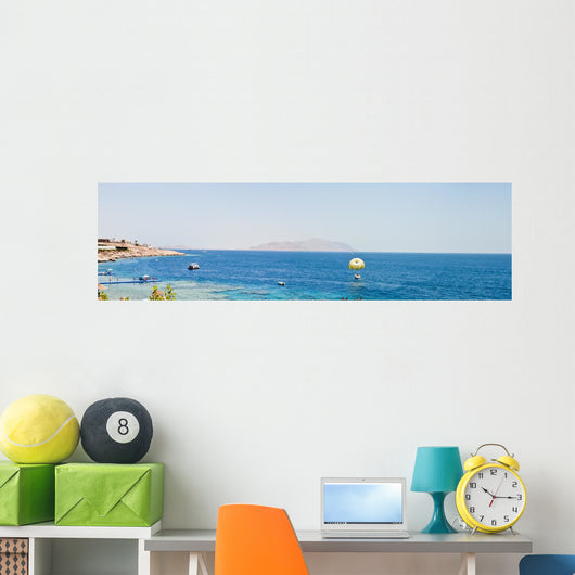 Resort Red Sea Wall Decal Design 1