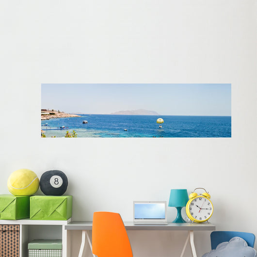 Resort Red Sea Wall Decal Design 1