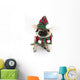 Embarrassed Elf Pug Wall Decal