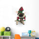 Embarrassed Elf Pug Wall Decal