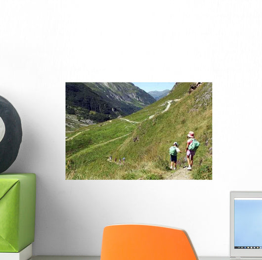 Hiking Trail Wall Decal