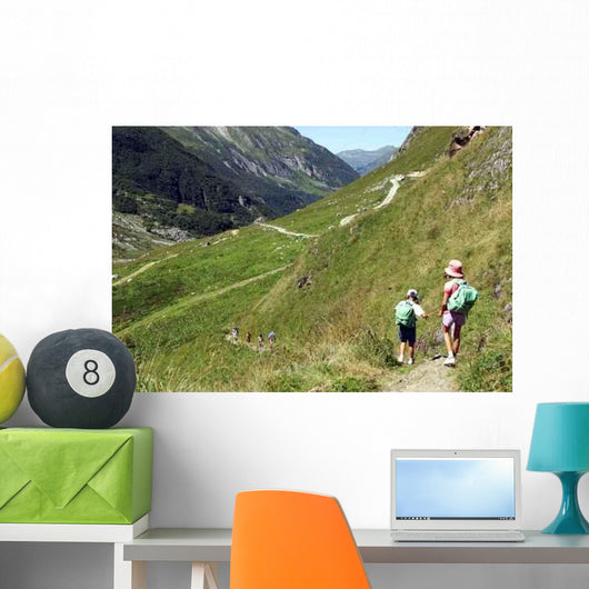 Hiking Trail Wall Decal