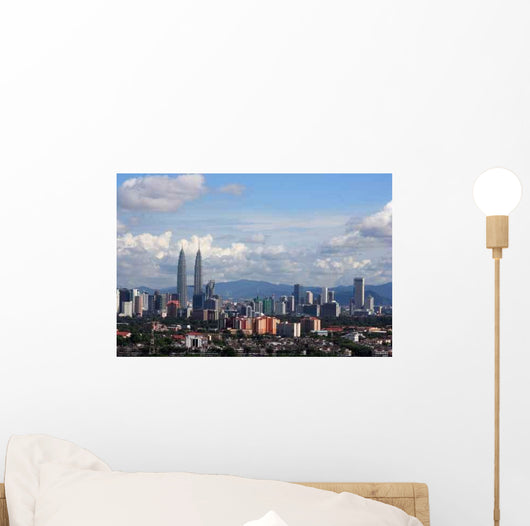 Kuala Lumpur Skyline Wall Decal