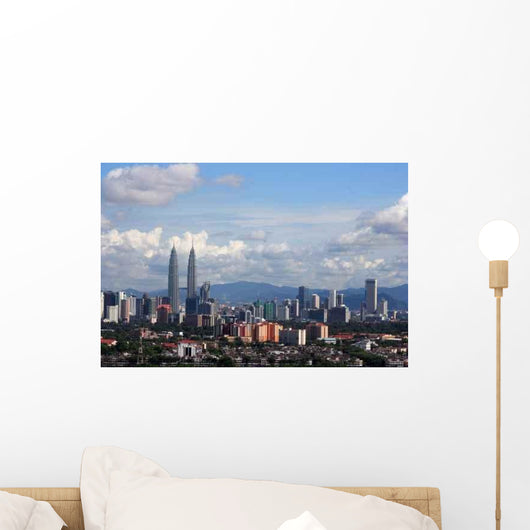 Kuala Lumpur Skyline Wall Decal
