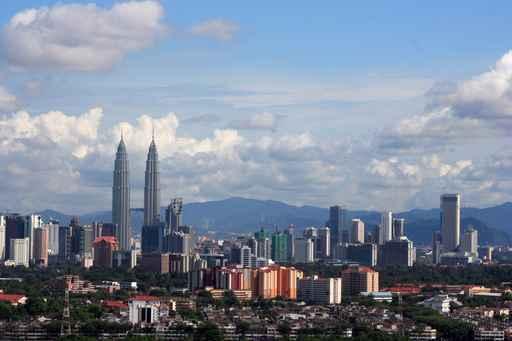 Kuala Lumpur Skyline Wall Decal