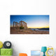Greece Cape Sounion Ruins Wall Decal