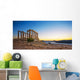 Greece Cape Sounion Ruins Wall Decal