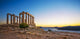 Greece Cape Sounion Ruins Wall Decal