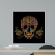 Decorative Color Skull Wall Decal